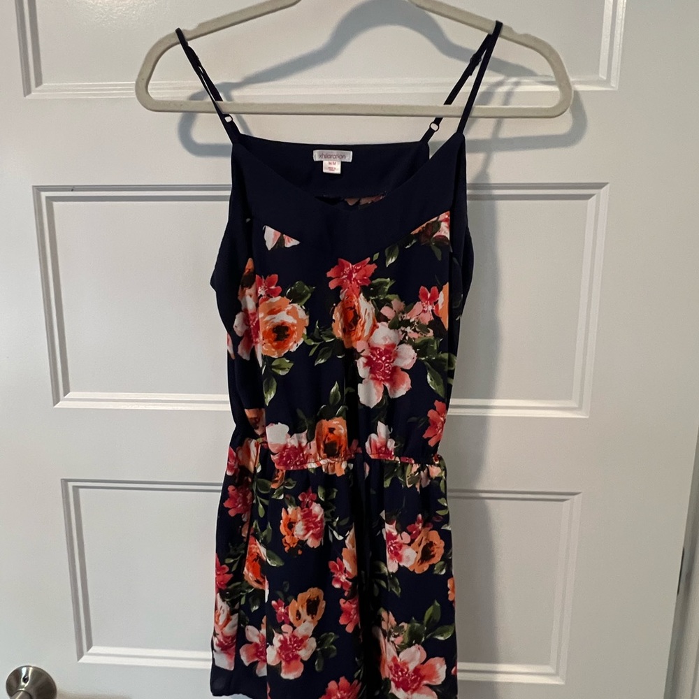 Xhiliration Floral Romper